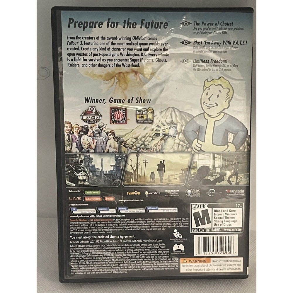 Fallout 3‎ (PC, 2008) - Picture 2 of 2